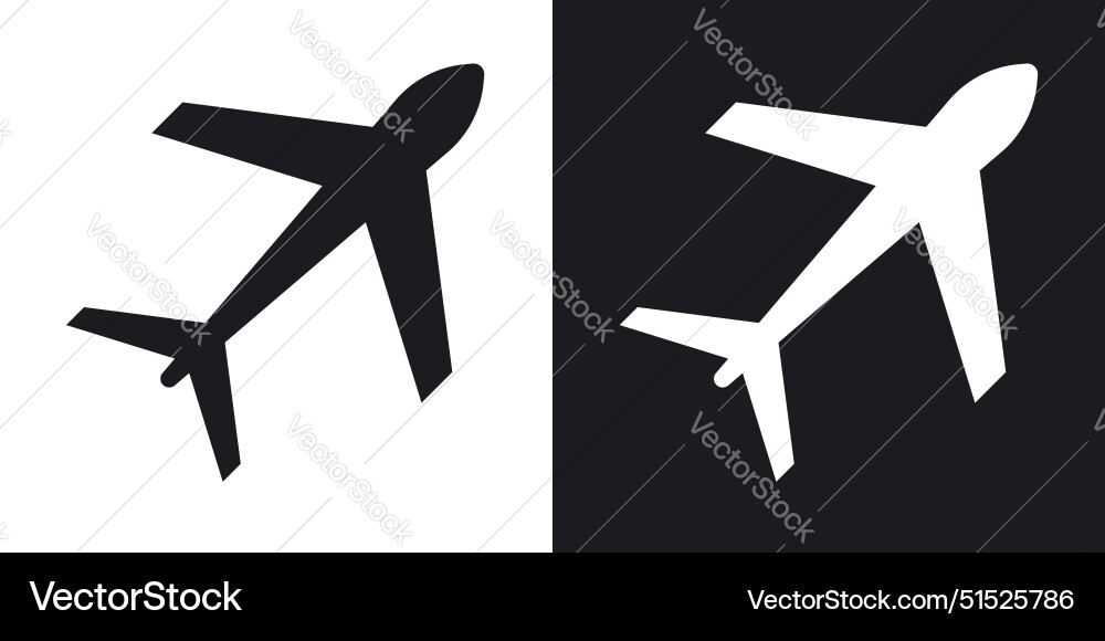 Plane icon Royalty Free Vector Image - VectorStock