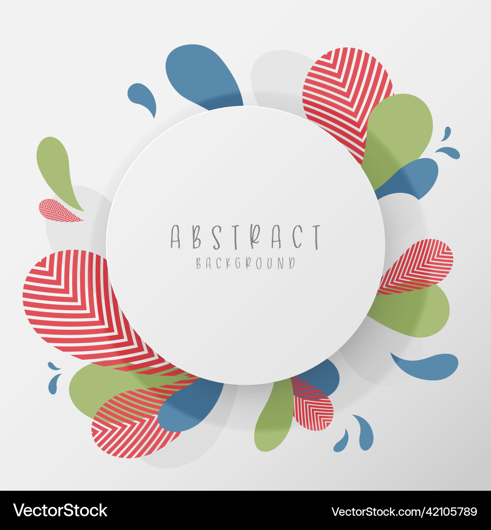 Abstract eco liquid shape pattern design template Abstract eco liquid shape pattern design template vector image