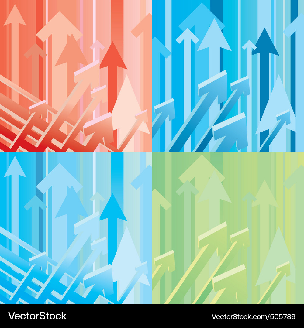 Arrow background Vector Image