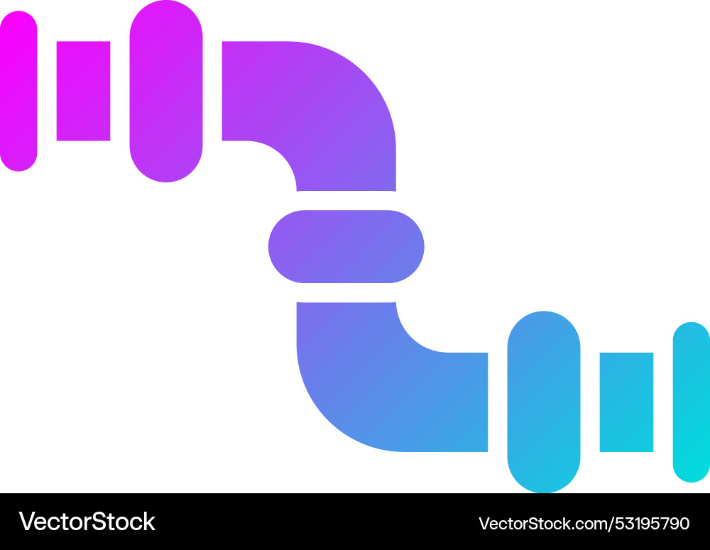 Pipe variant icon design Vector Image