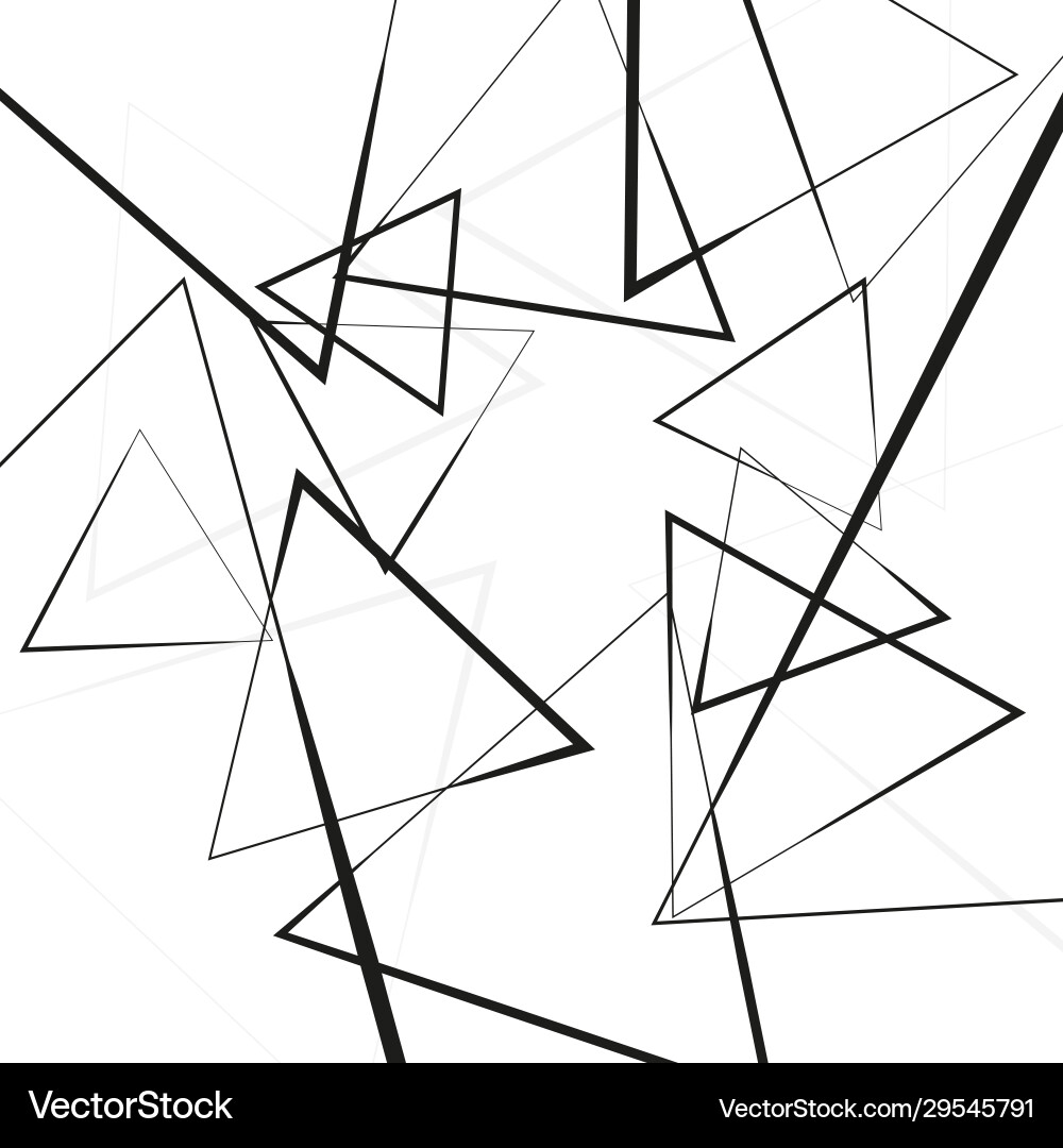 Intersecting triangles pattern Intersecting triangles pattern Vector Image