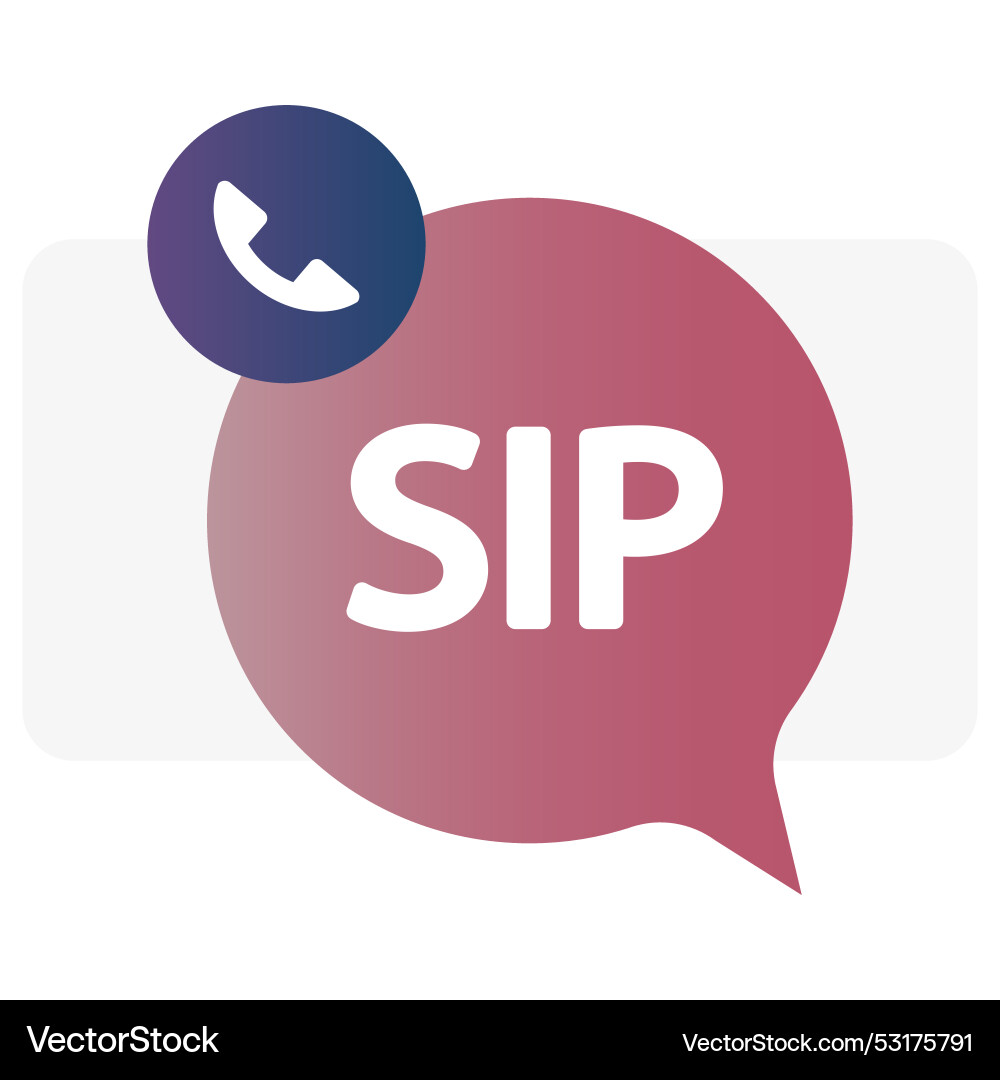 Sip message text dialog chat speech Sip message text dialog chat speech vector image
