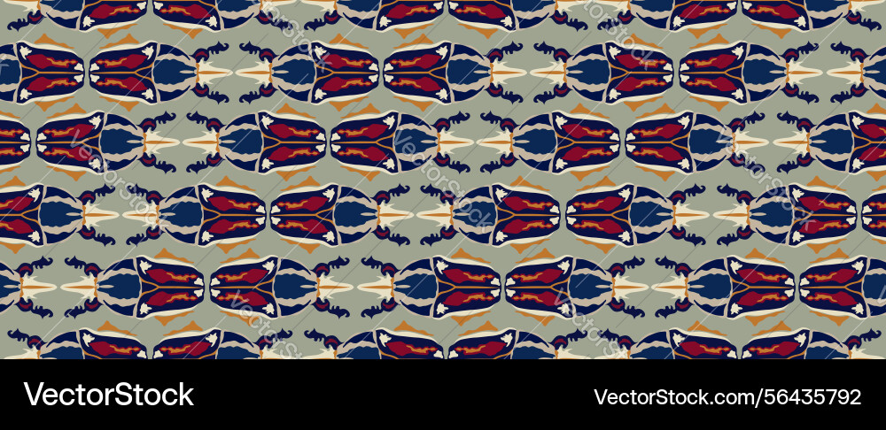 Artistic abstract seamless pattern with stylish Artistic abstract seamless pattern with stylish Vector Image
