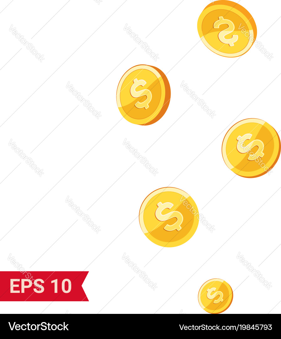 Crypto currency hype vector image