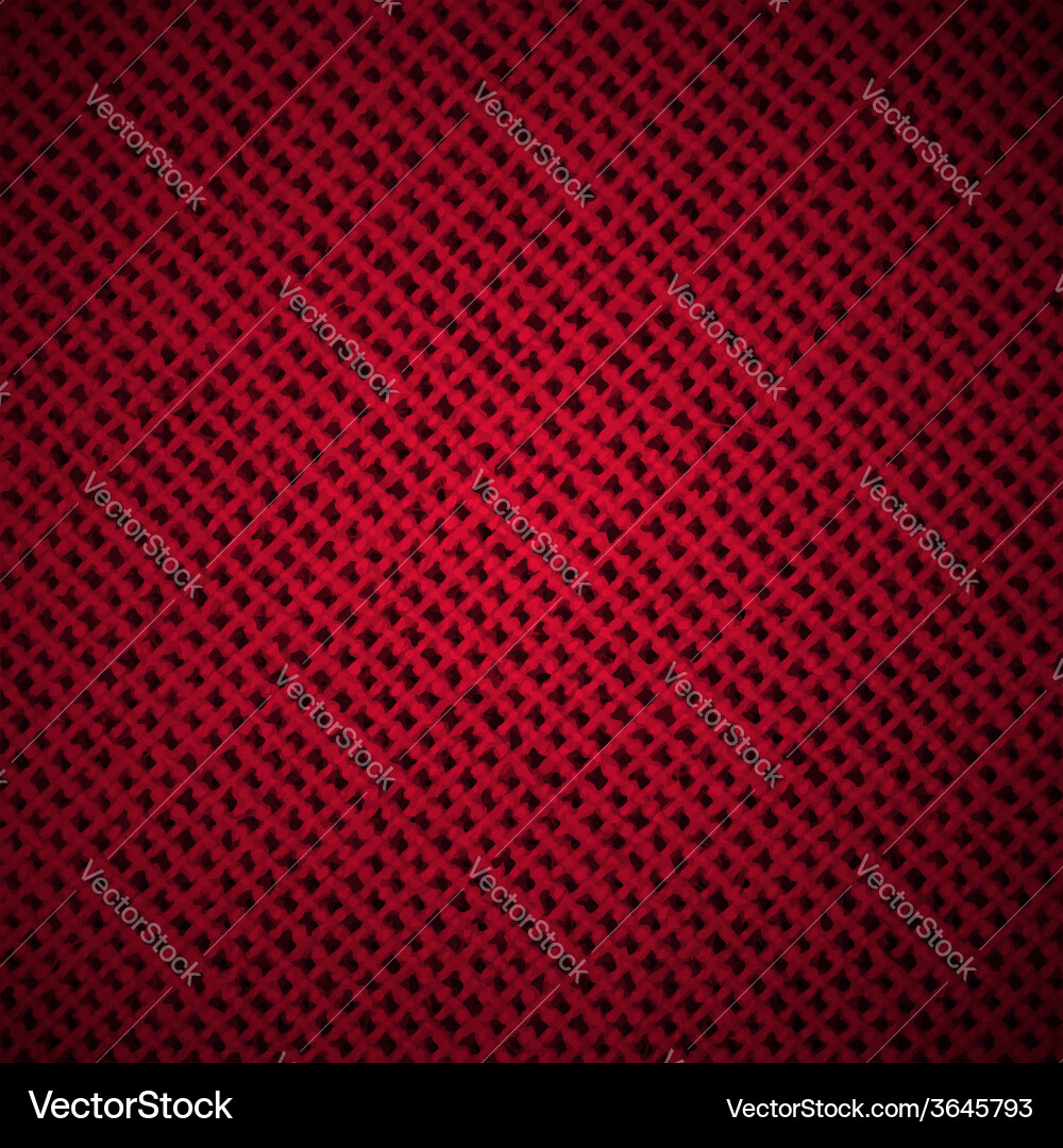 Dark Red Fabric Texture Vector Image