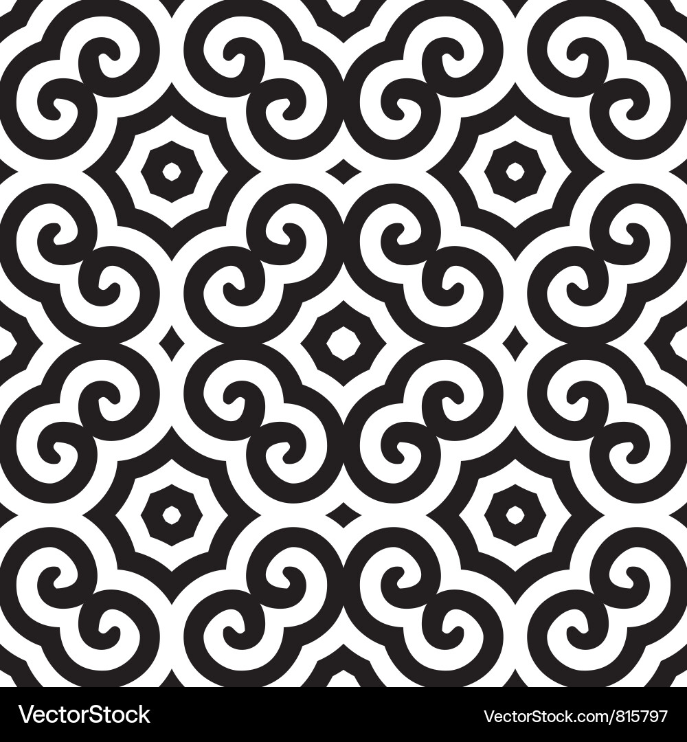 Geometric Ethnic Pattern vector image