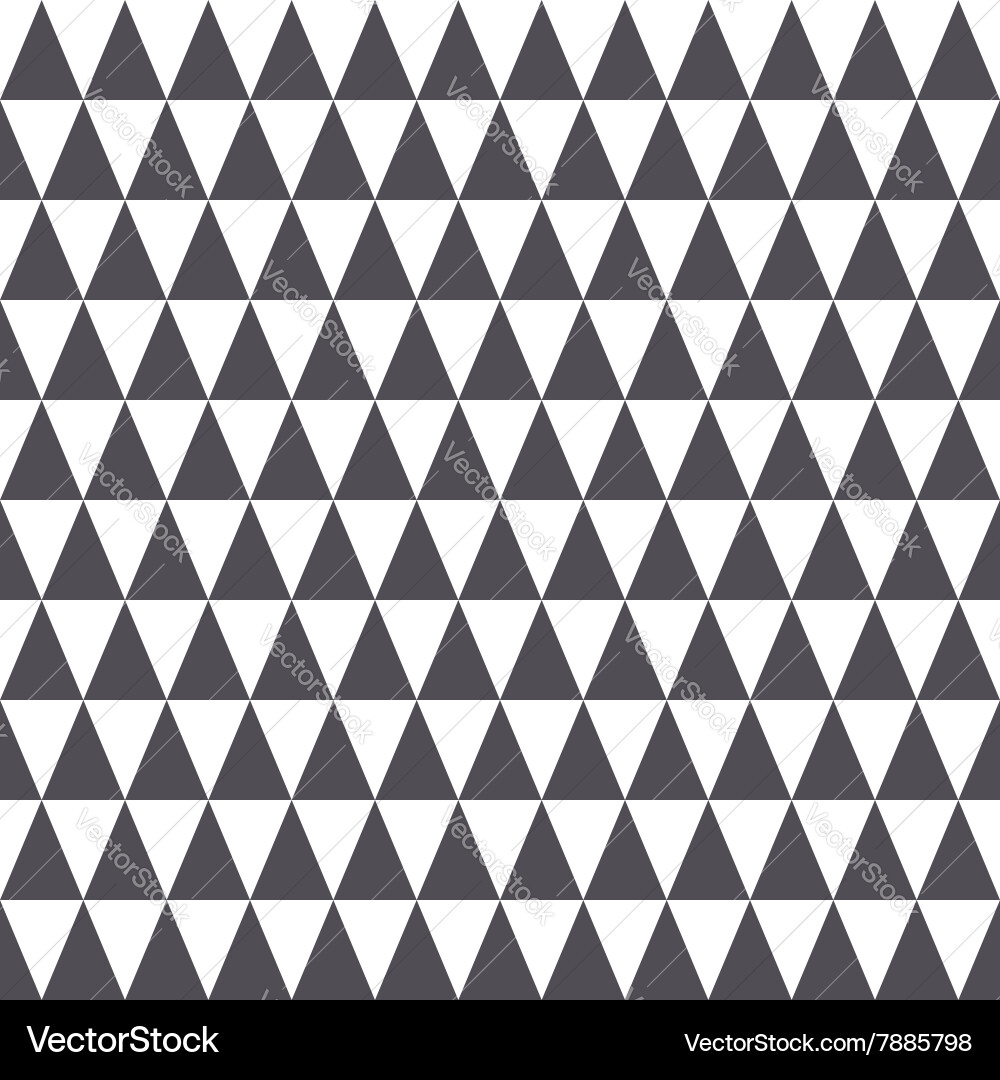 Geometric Triangle Pattern vector image