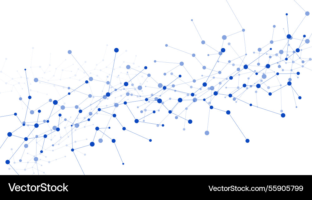 Scientific background with structure molecule Scientific background with structure molecule vector image