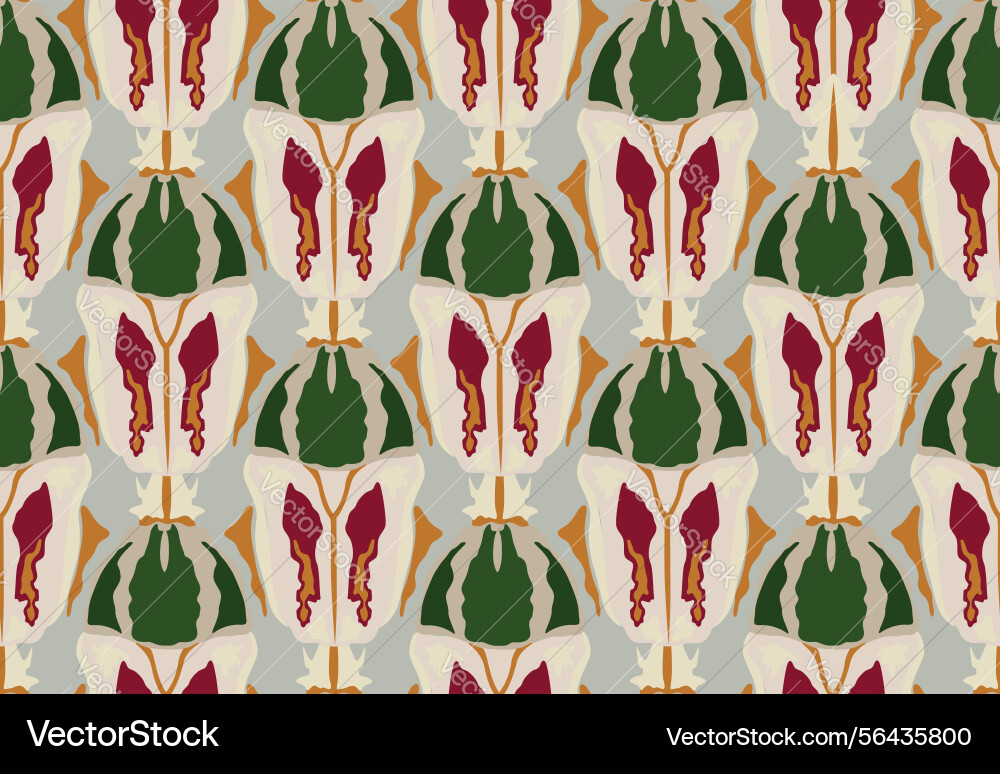 Artistic abstract seamless pattern with stylish Artistic abstract seamless pattern with stylish vector image