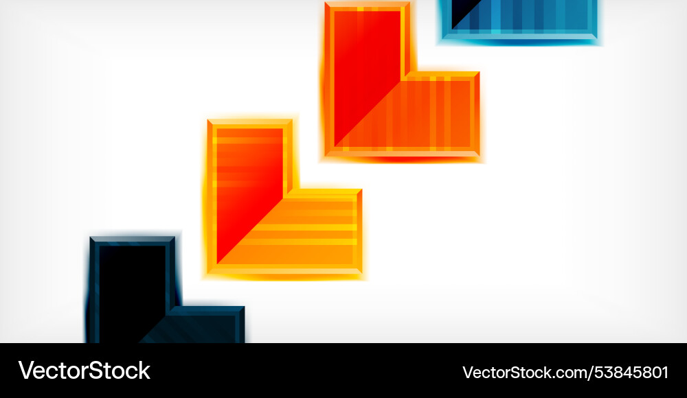 Arrow symbols created with 3d effects and line Arrow symbols created with 3d effects and line vector image