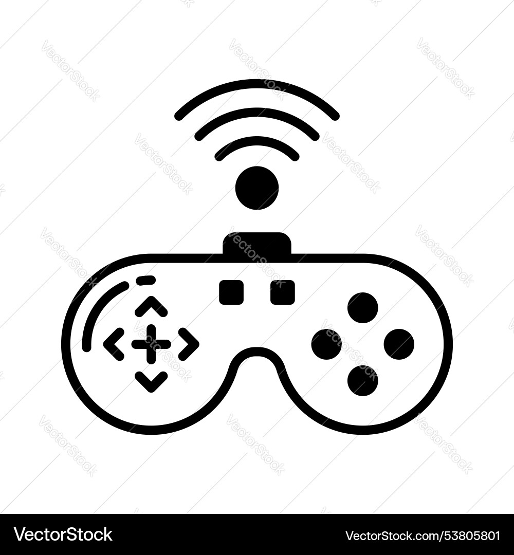 Check this wireless gamepad design in modern Vector Image