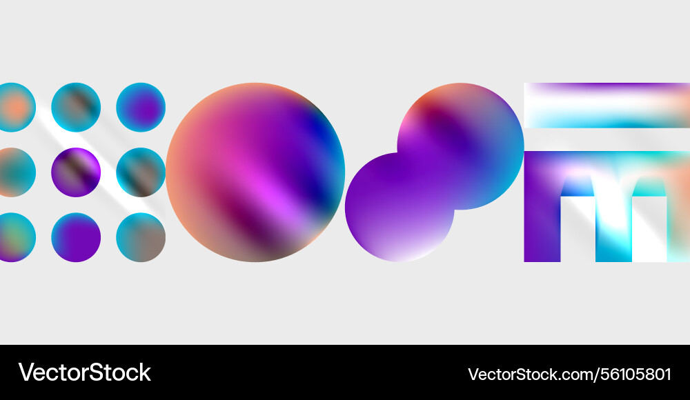 Triangles circles squares rectangles design Triangles circles squares rectangles design vector image
