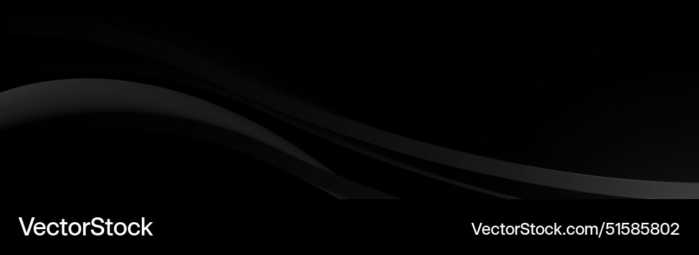 Abstract background with black geometric curve Abstract background with black geometric curve vector image