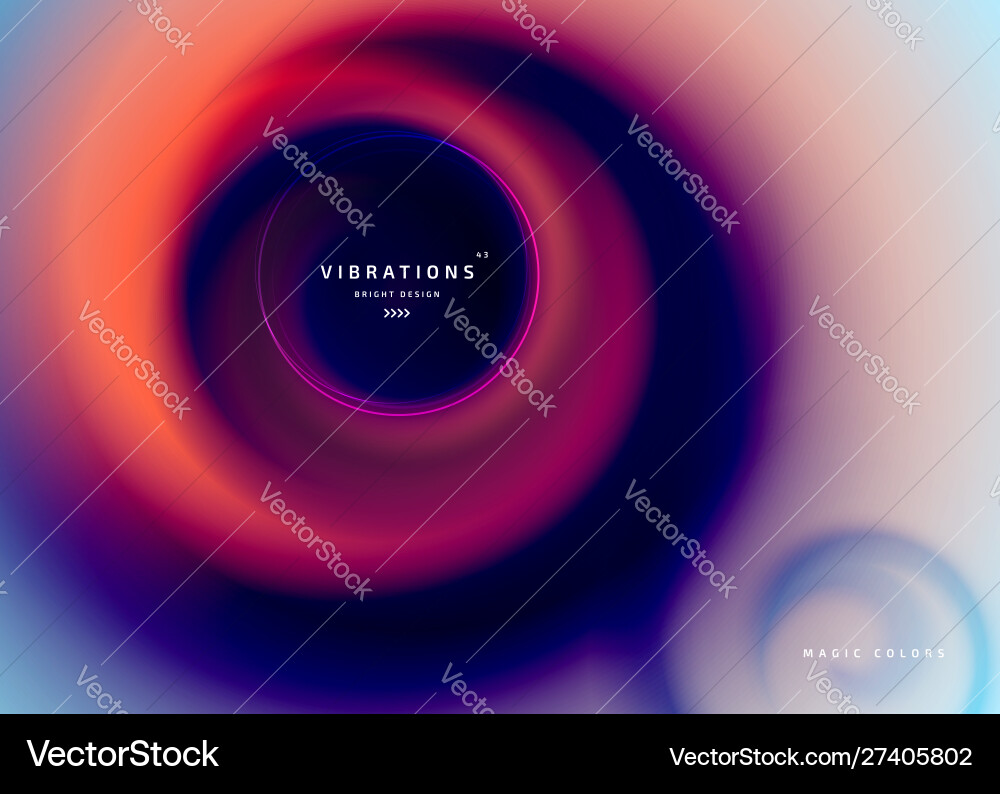Abstract twisted background with liquid gradient Abstract twisted background with liquid gradient vector image