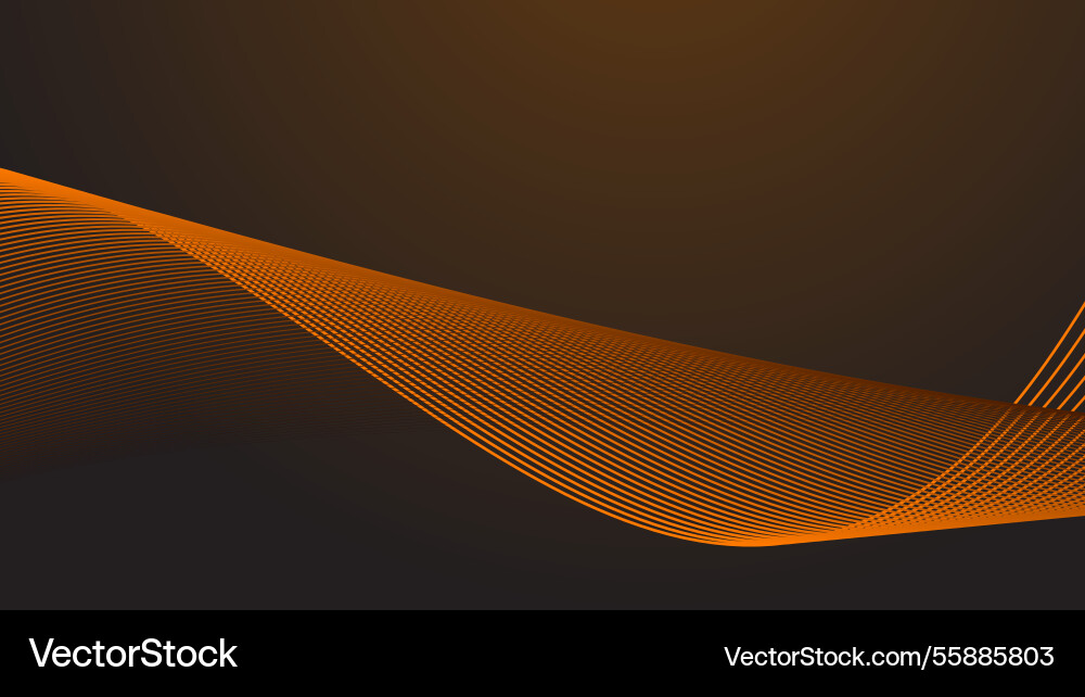 Brown gradient with curve line abstract Vector Image