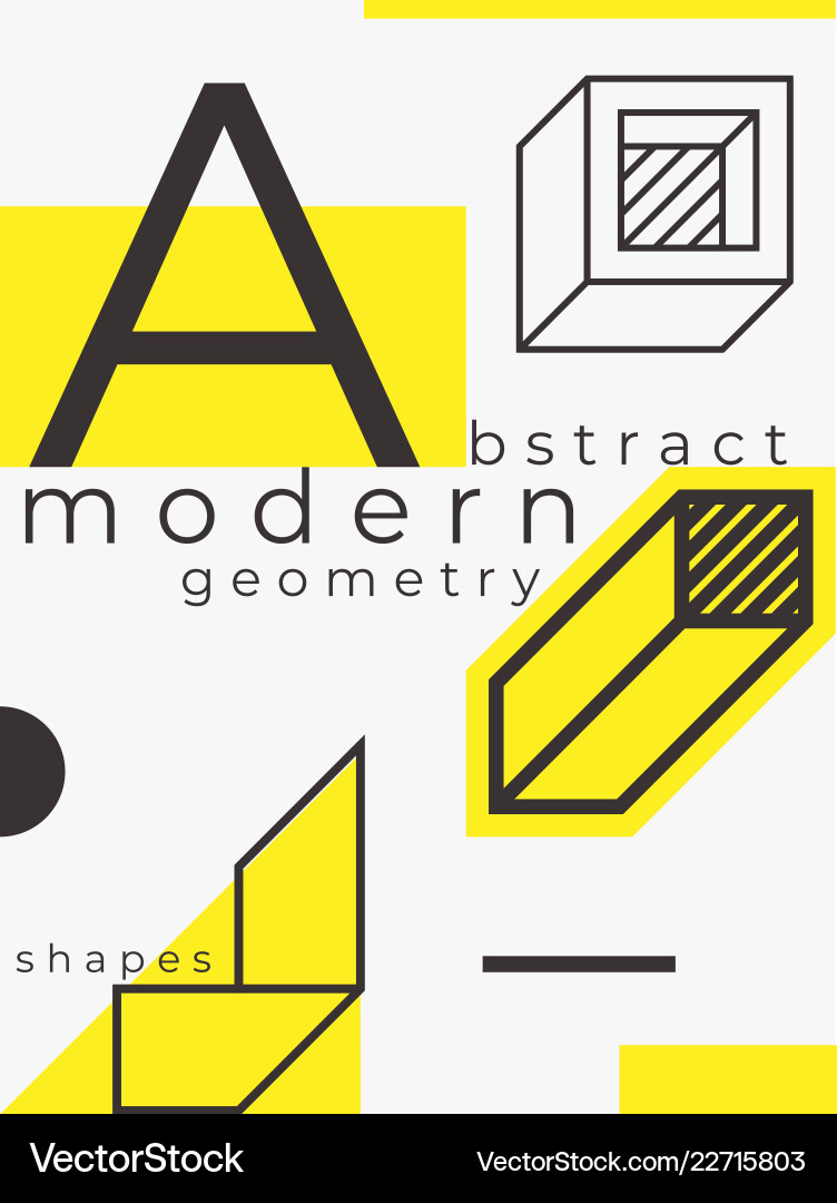 Universal Trend Poster lineare geometrische Formen Universal Trend Poster lineare geometrische Formen vektorbild