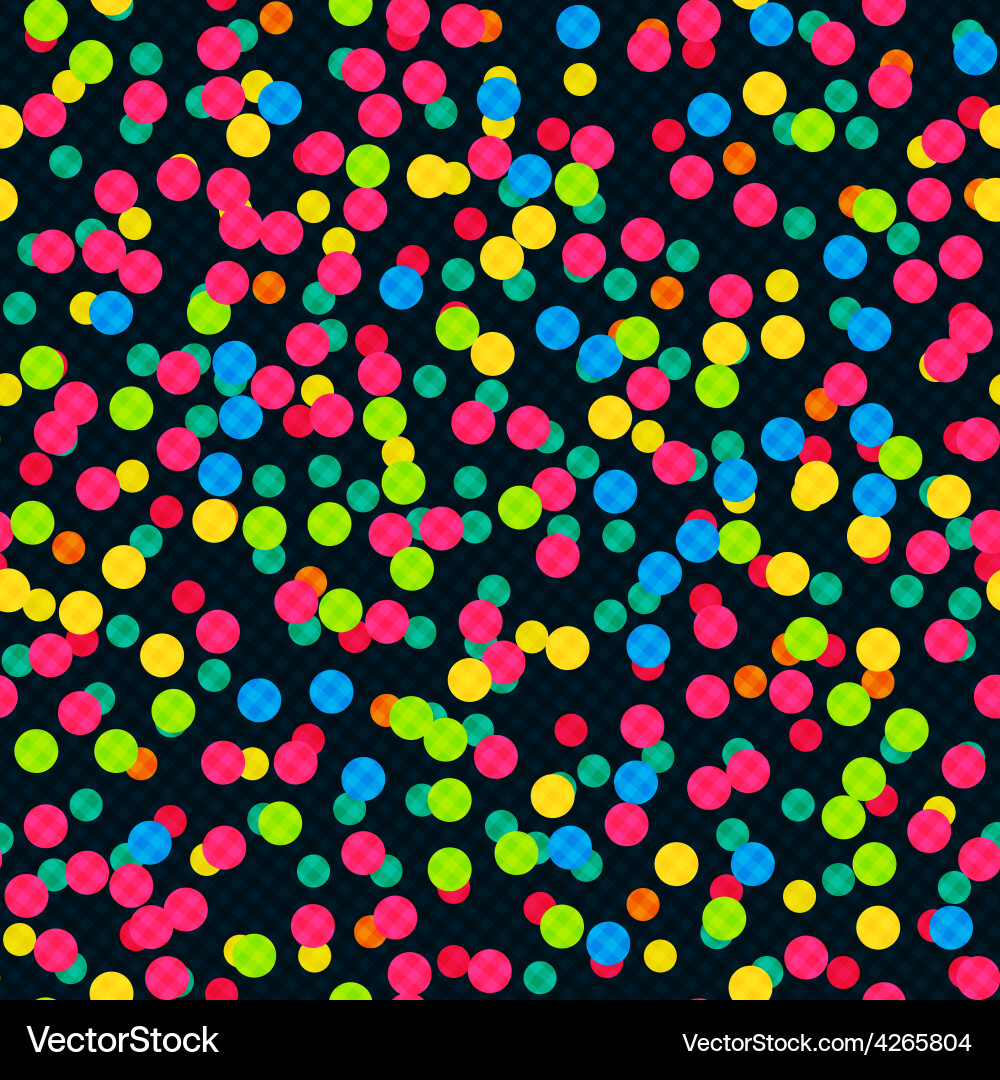 Colorful Point Pattern vector image