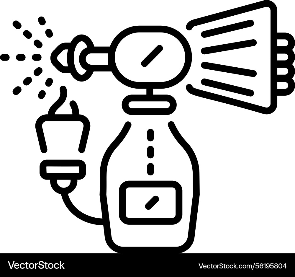 Diffuser attachment Vector Image