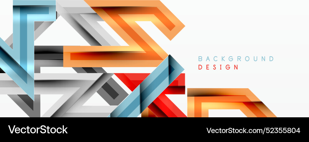 Line zig zag dynamic geometric abstract background Line zig zag dynamic geometric abstract background vector image