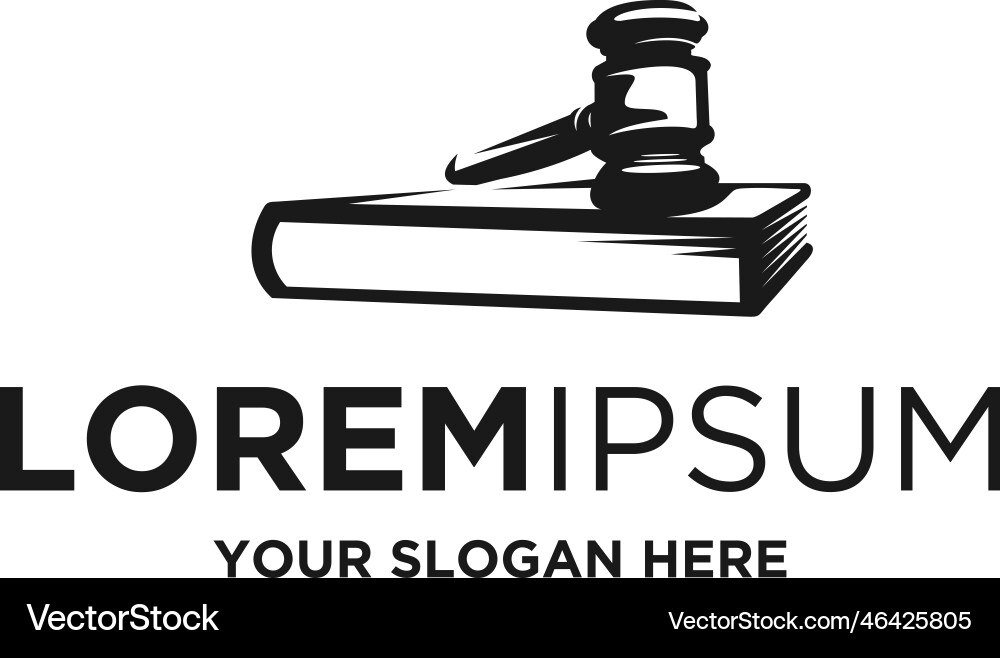 Buch des Gesetzes silhouette Logo Buch des Gesetzes silhouette Logo vektorbild