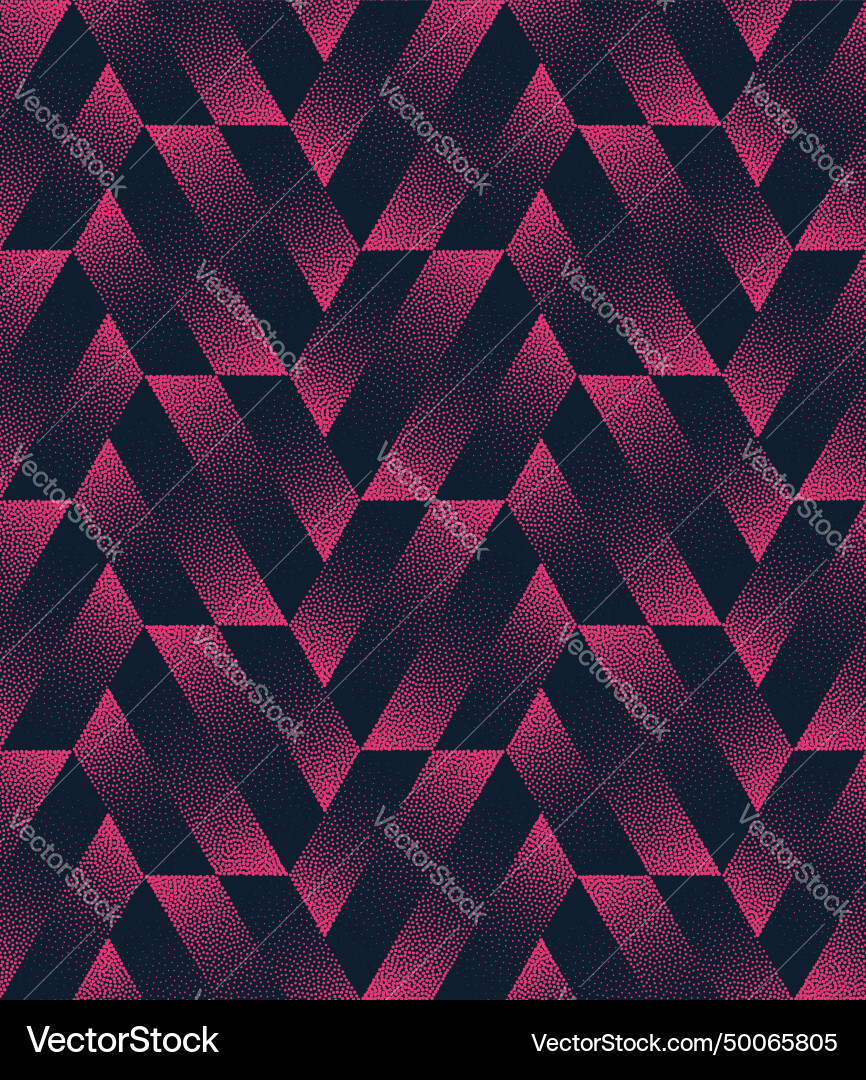Striped hexagons seamless pattern trend purple Striped hexagons seamless pattern trend purple vector image