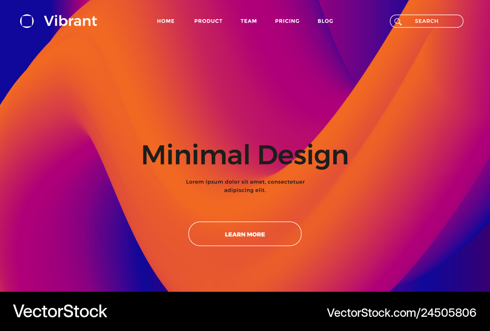 Abstract design template with 3d flow shapes Abstract design template with 3d flow shapes vector image