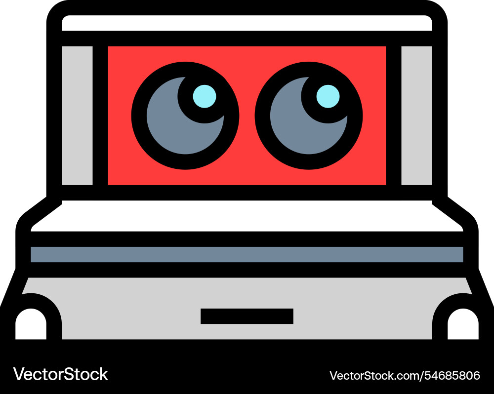 Lidar sensor autonomous vehicle color icon Lidar sensor autonomous vehicle color icon vector image