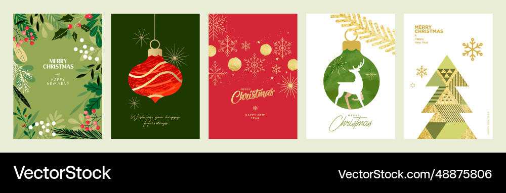 Merry christmas and happy new year Merry christmas and happy new year vector image