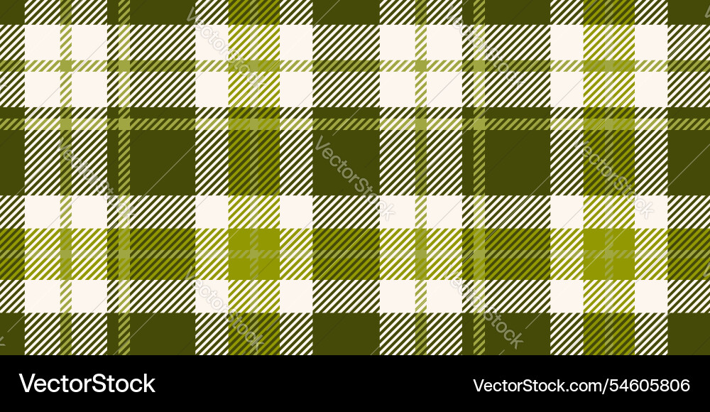Seamless pattern with classic plaid design Vector Image
