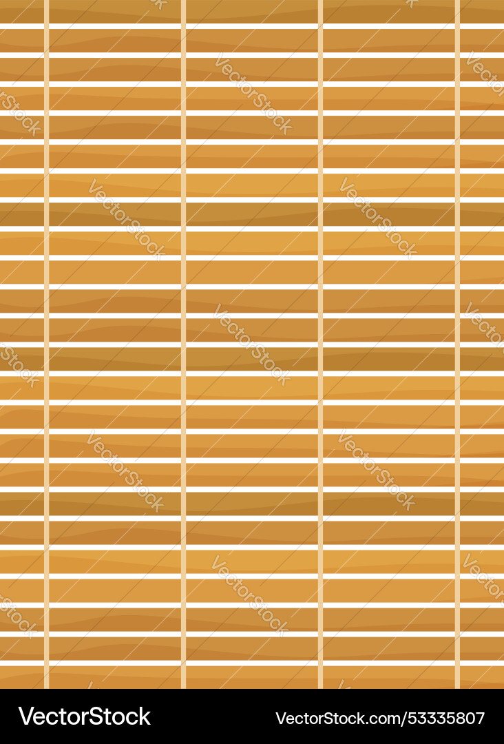 Bamboo mat woven with parallel lines creating Bamboo mat woven with parallel lines creating Vector Image