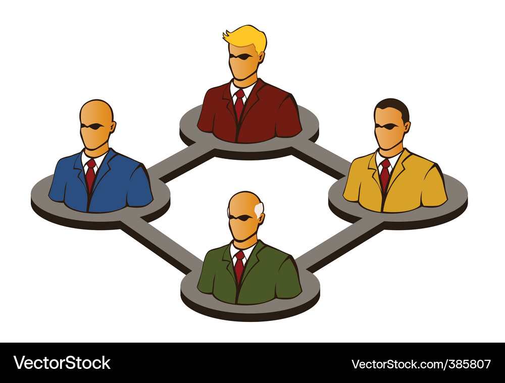 Networking Vector Image