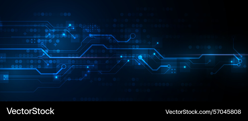 Abstract circuit technology computer technologies Abstract circuit technology computer technologies vector image
