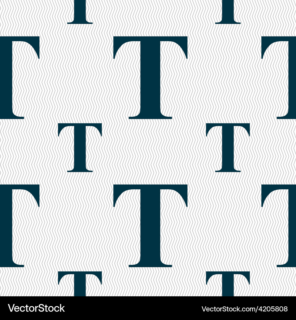 Text edit icon sign seamless pattern Vector Image
