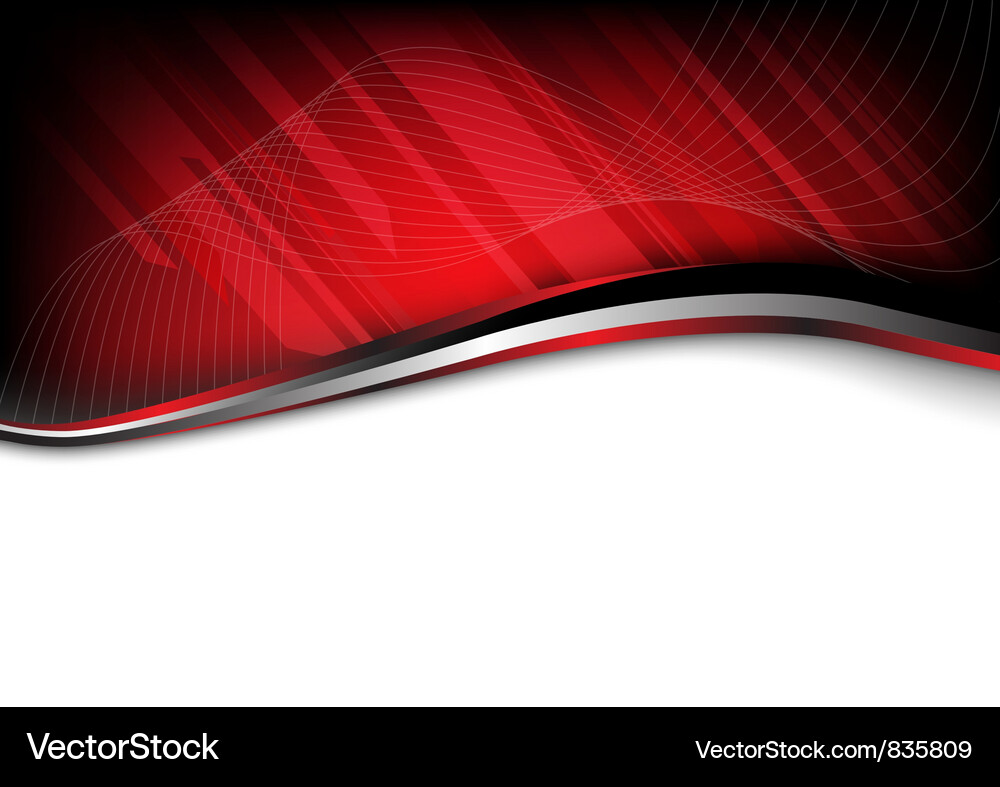 Dynamic Red Background Vector Image