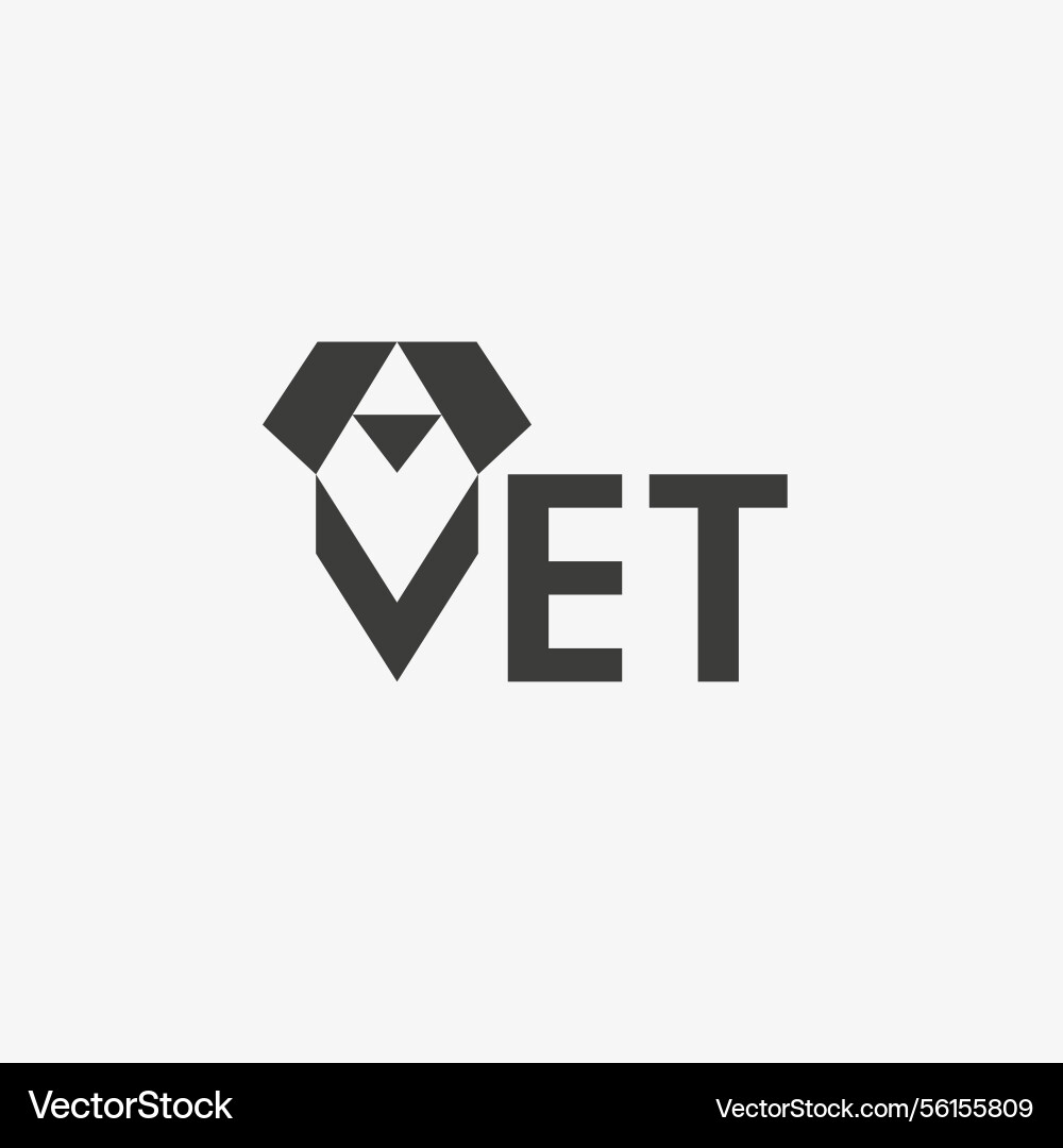 Vet logo Vet logo Vector Image