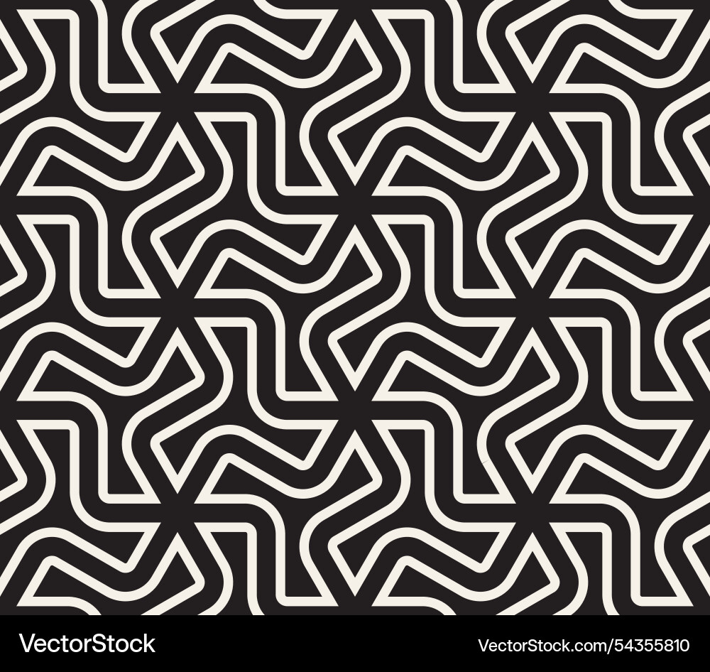 Seamless pattern repeating geometric elements Seamless pattern repeating geometric elements Vector Image