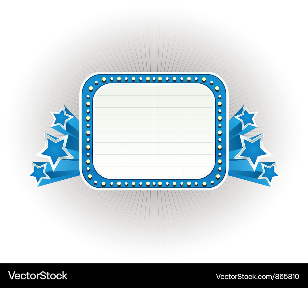 Vintage neon sign Vector Image
