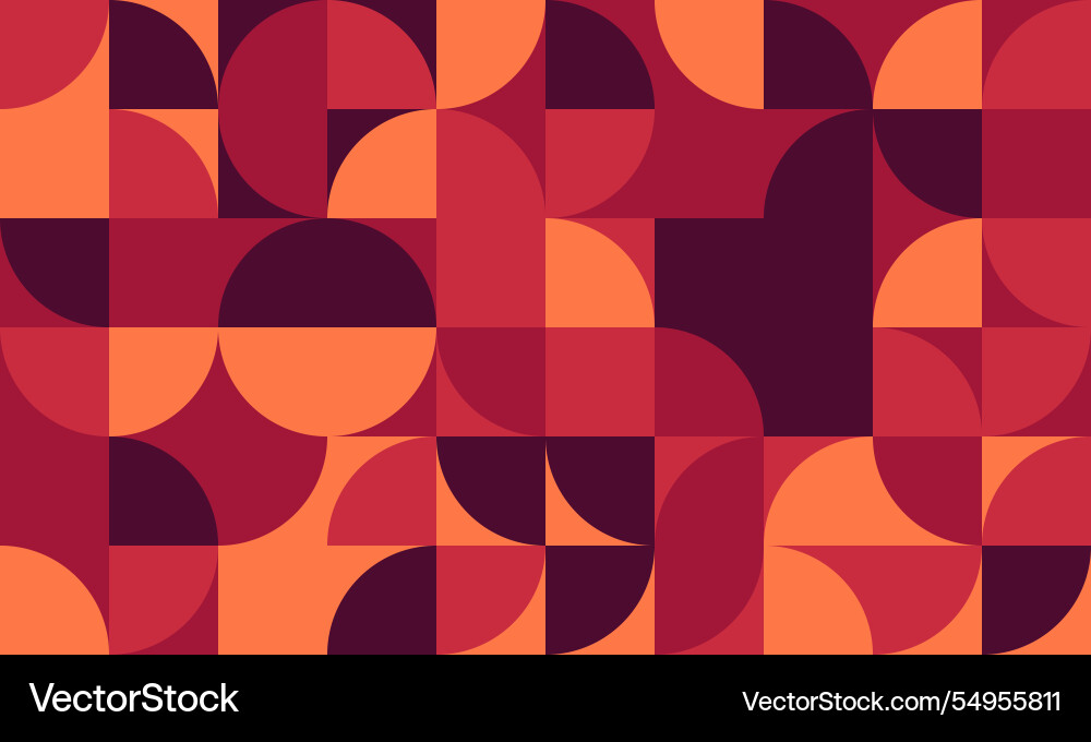 Geometric pattern featuring minimal shapes Vector Image