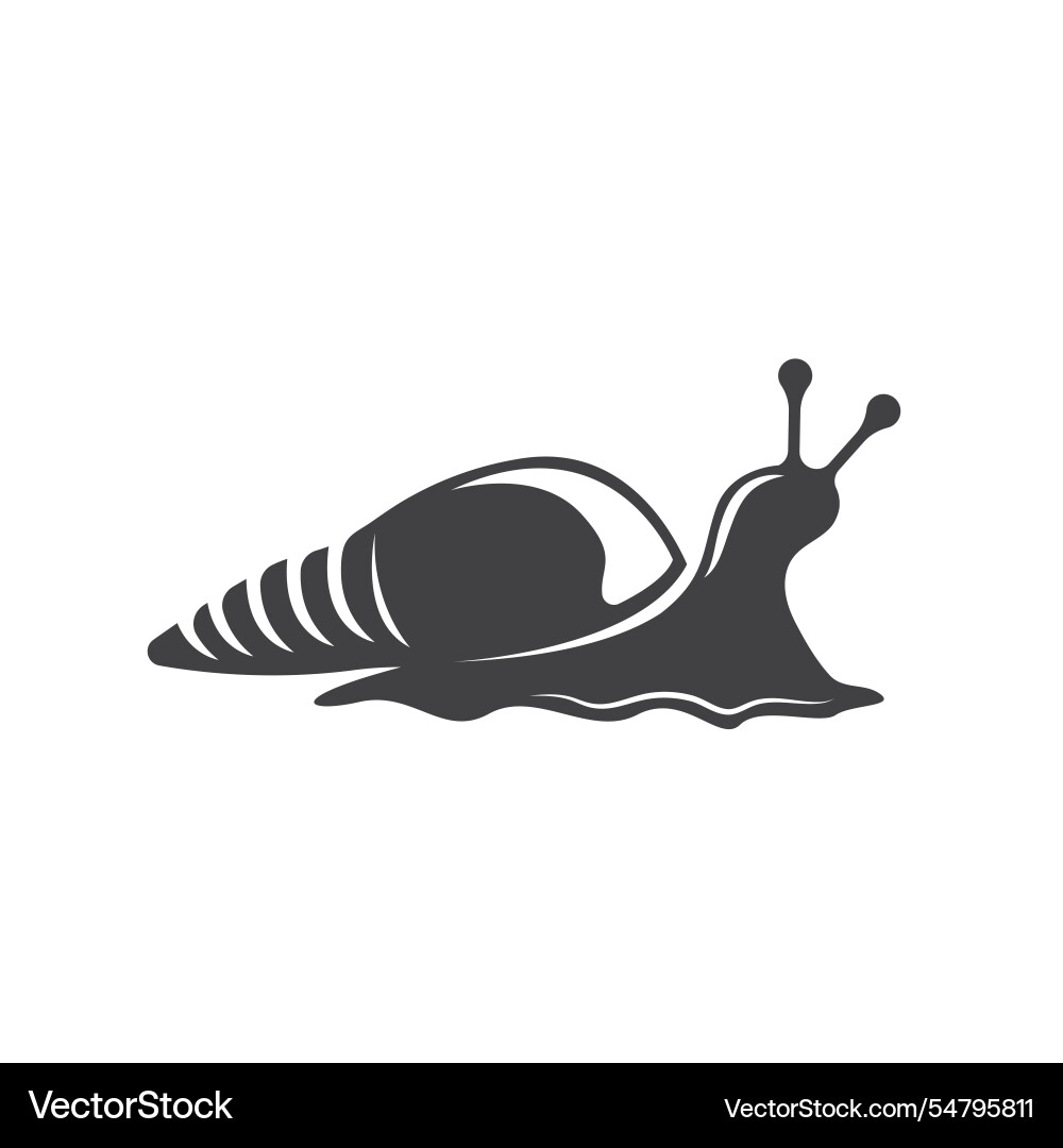 Snail icon element design template Vector Image