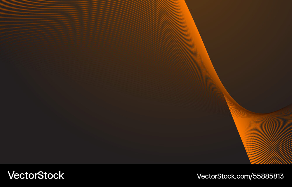 Brown gradient with curve line abstract Vector Image
