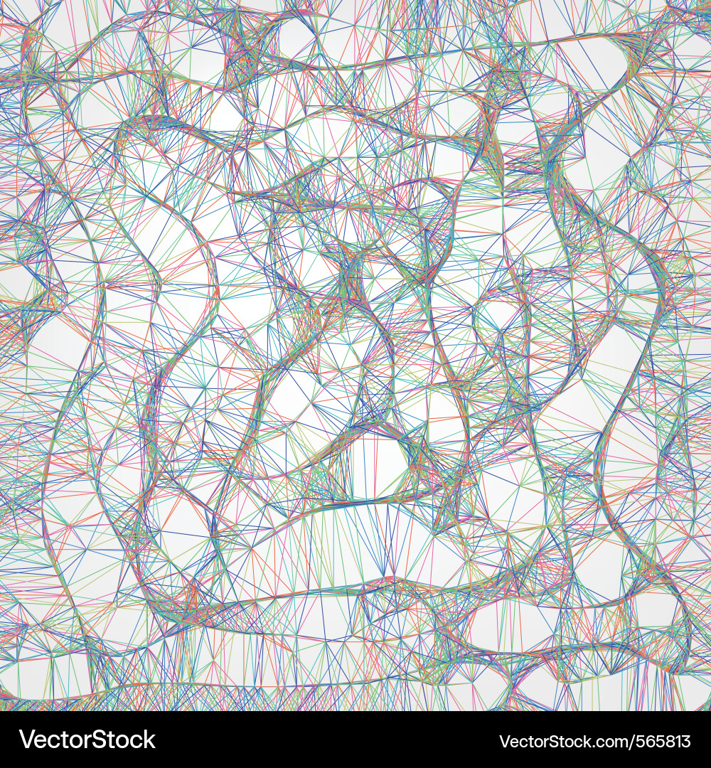Dynamic Abstract Lines vector image