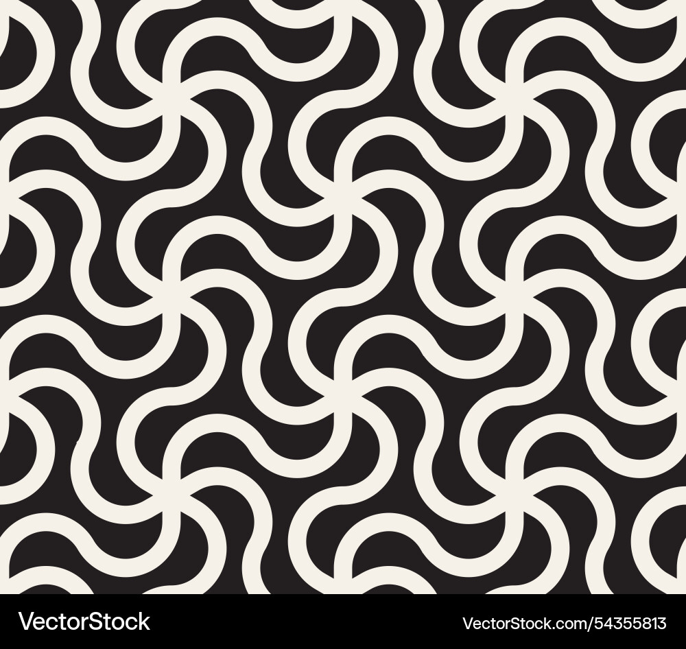 Seamless pattern repeating geometric elements Seamless pattern repeating geometric elements vector image