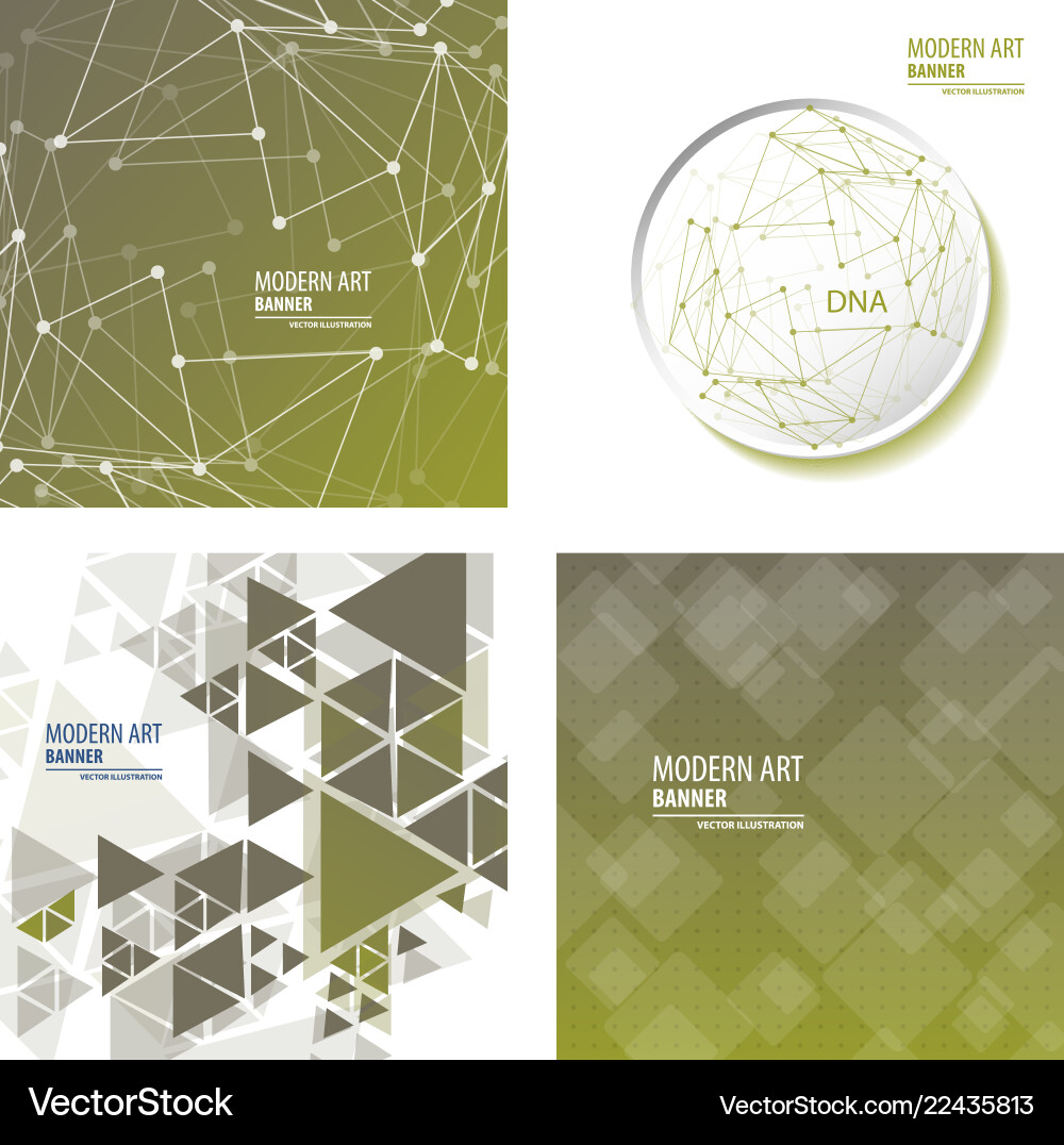 Set of minimal geometric background dynamic Set of minimal geometric background dynamic Vector Image