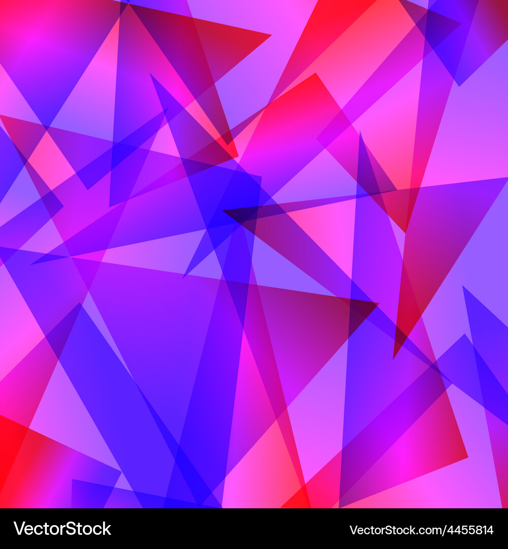 Blue red fractal abstract background in different Vector Image