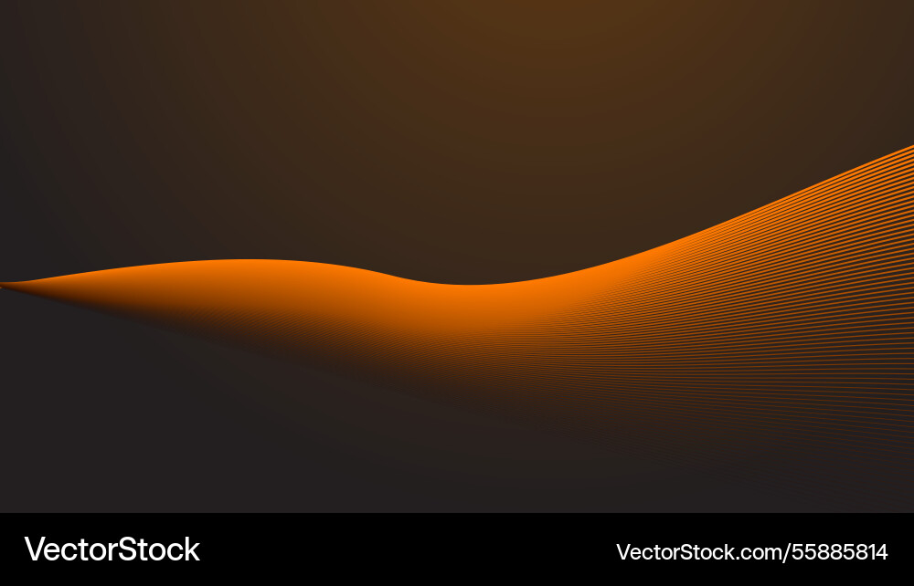 Brown gradient with curve line abstract Vector Image
