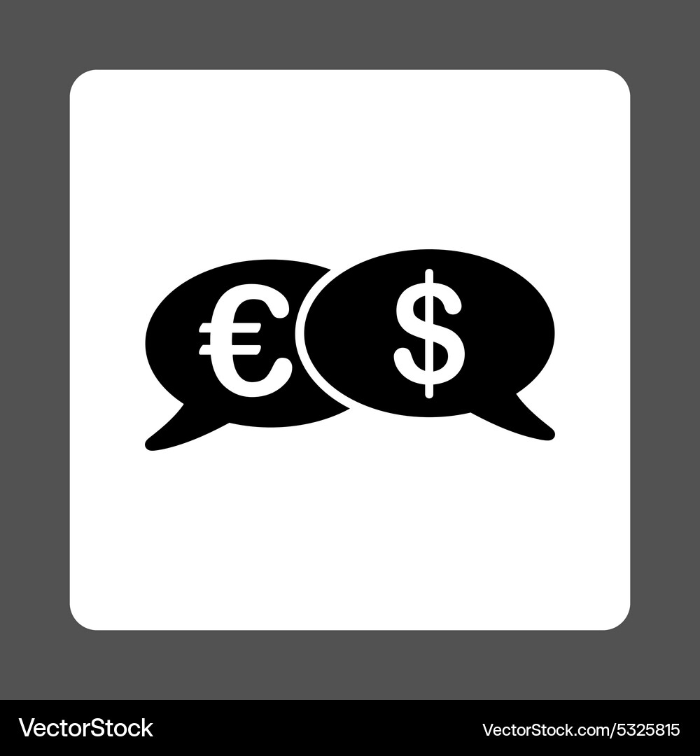 Banking transactions icon from commerce buttons Vector Image