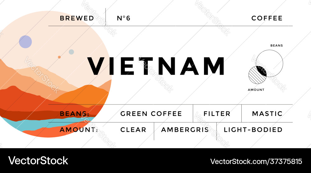 Label minimalistic style graphic and typography Label minimalistic style graphic and typography Vector Image