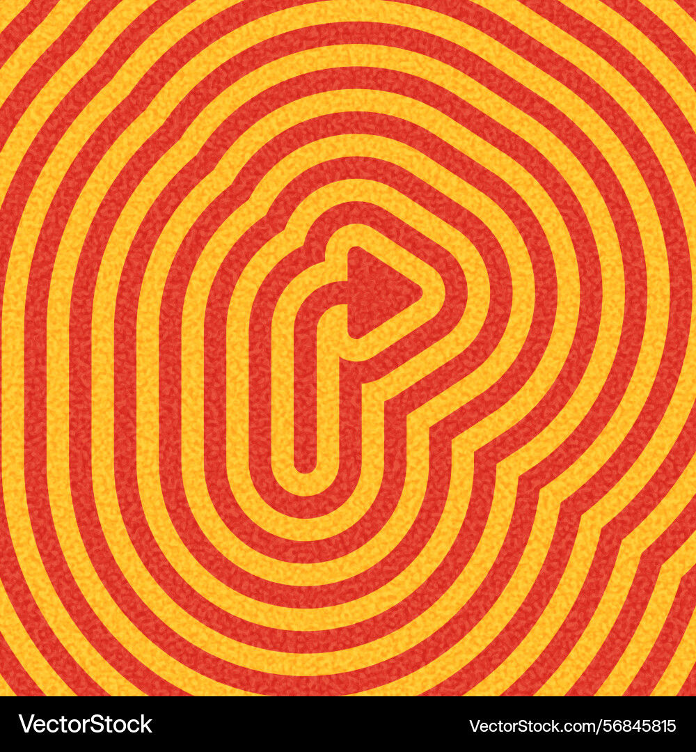 Loop arrow with retro vibes Loop arrow with retro vibes Vector Image
