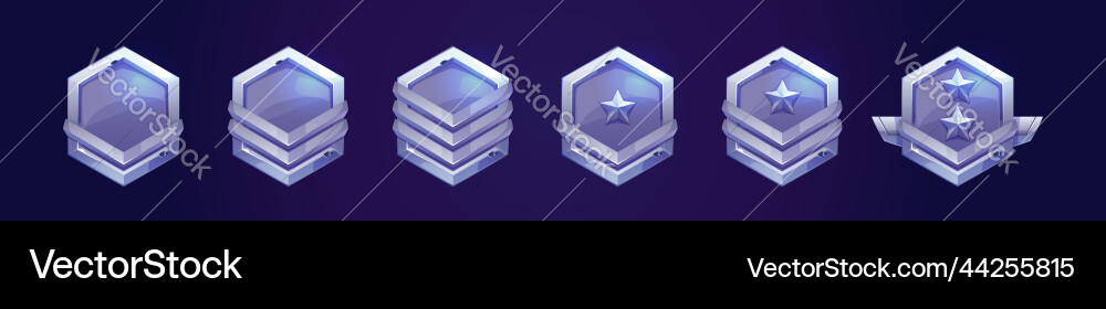 Militärische Abzeichen Armee Rang insignia Militärische Abzeichen Armee Rang insignia vektorbild