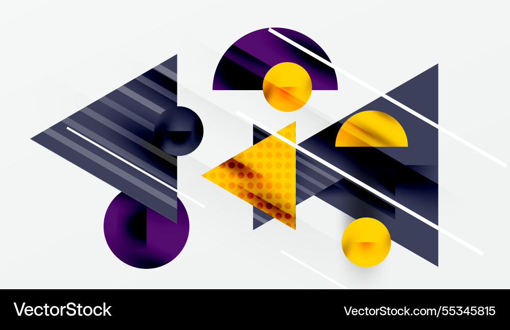 Modern abstract design with overlapping Modern abstract design with overlapping vector image